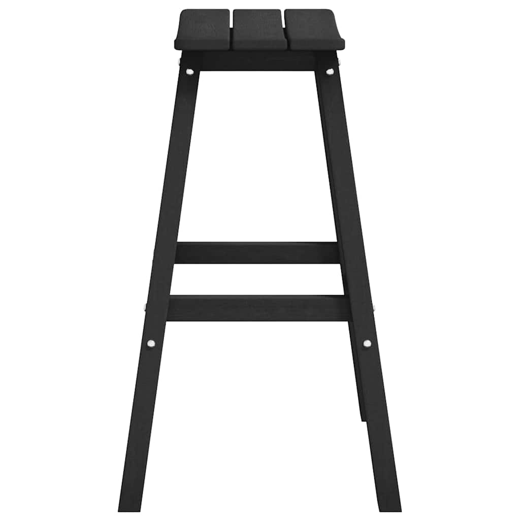 Barhocker 2 pcs Weiß 52 x 43 x 73,5 cm HDPE