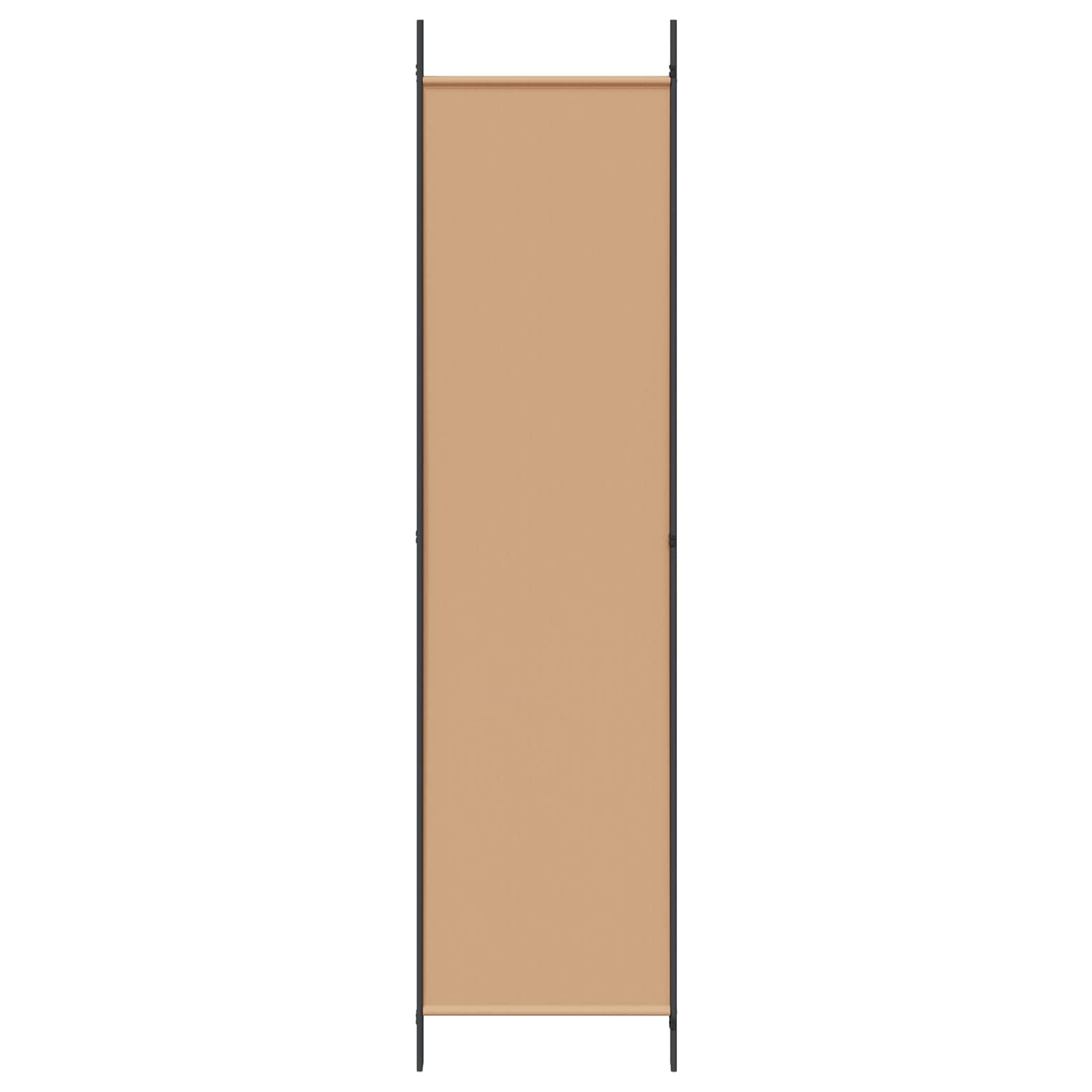 3-tlg. Paravent Schwarz 150x200 cm Stoff