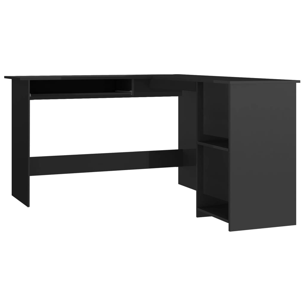 Eckschreibtisch in L-Form Weiß 120x140x75 cm Holzwerkstoff