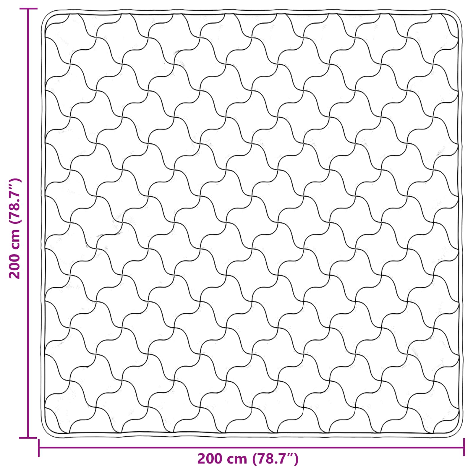 Sommerdecke Anthrazit 135 x 200 cm Mikrofaser und Teddy-Fleece