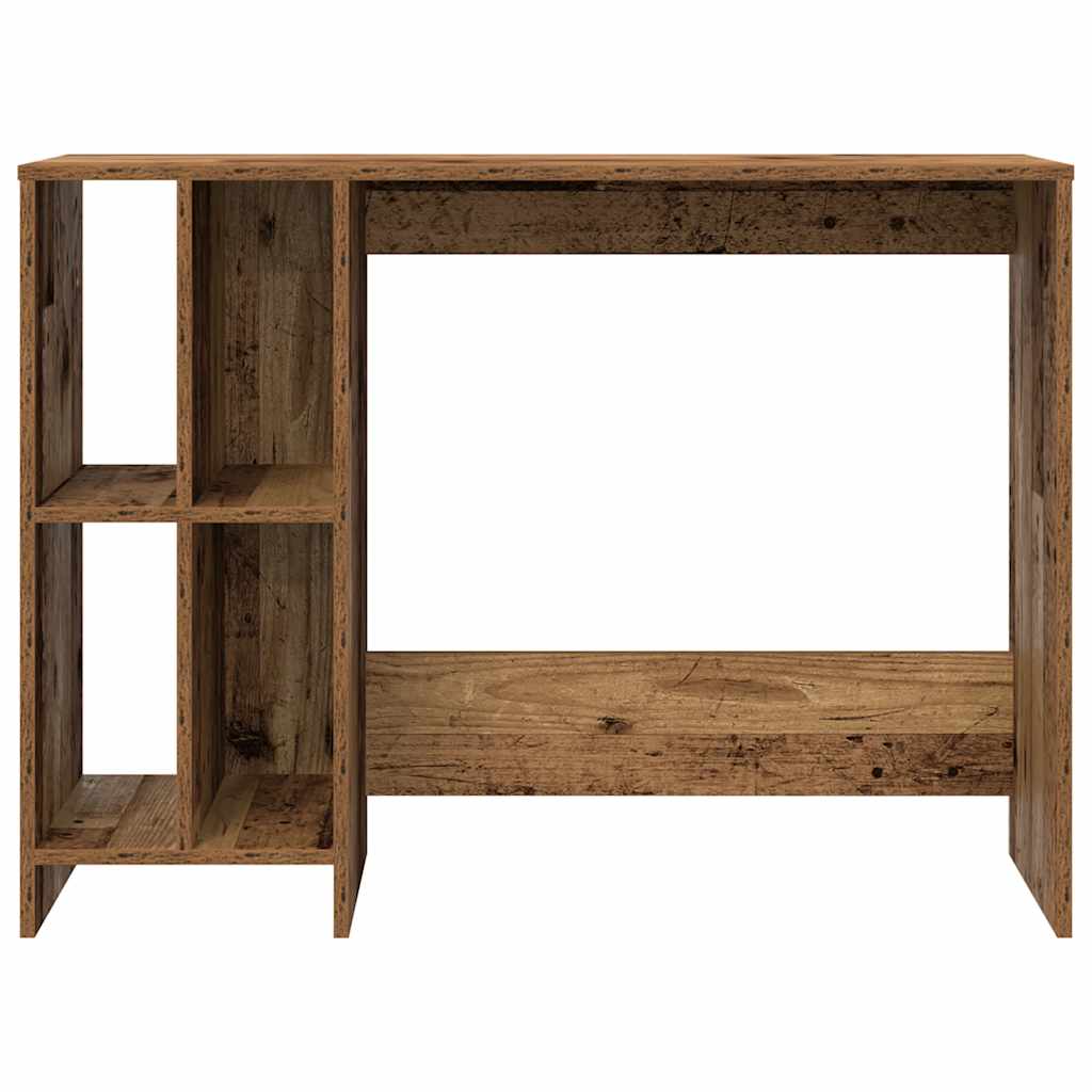 Computertisch Weiß 102,5x35x75 cm Holzwerkstoff