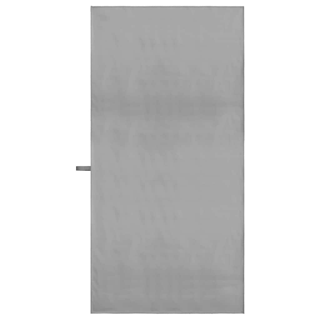 Sporthandtücher 2 pcs Schwarz 50 x 30 cm Polyester und Polyamid