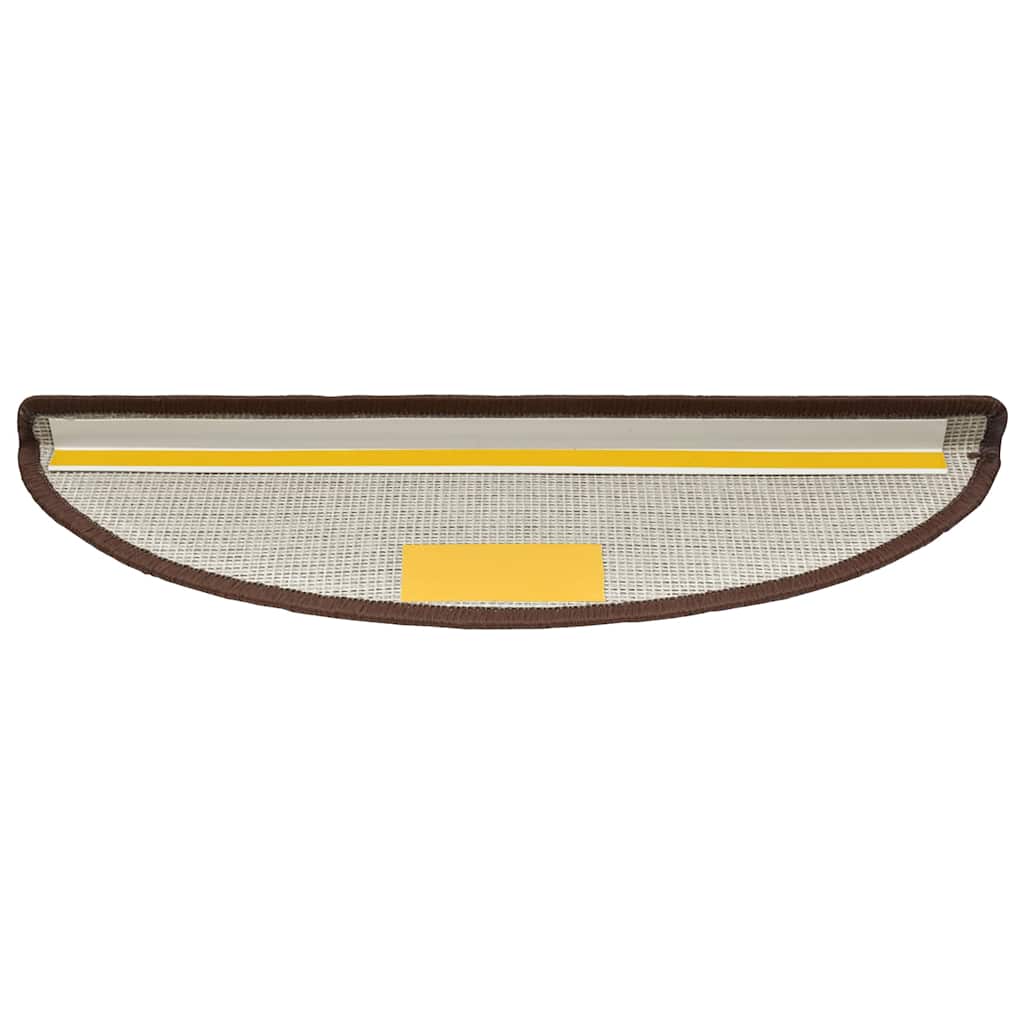 Stufenmatten 15 Stk. 56x17x3 cm Anthrazit Halbrund