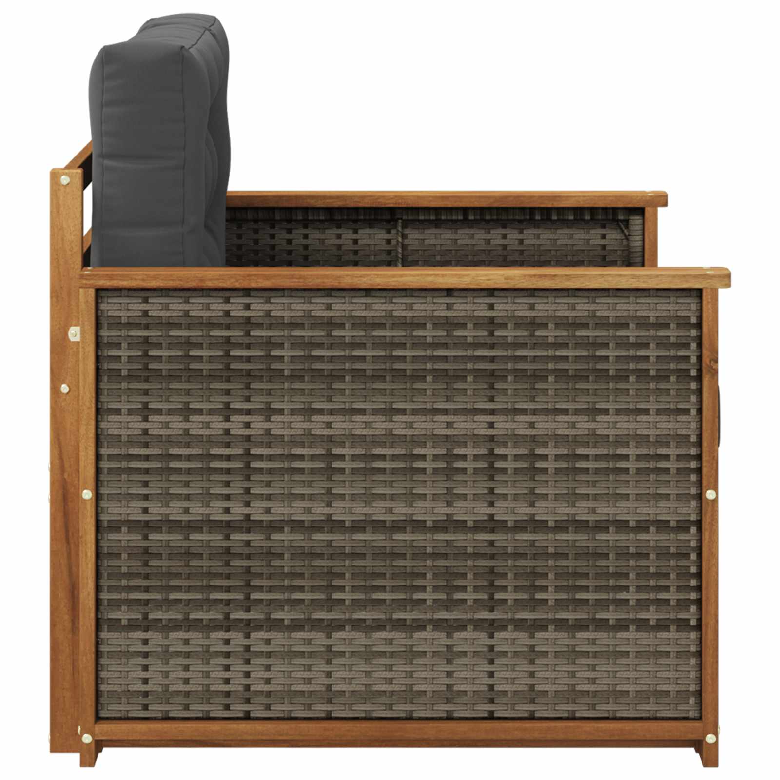 2 Stück Outdoor-Sofa Natur