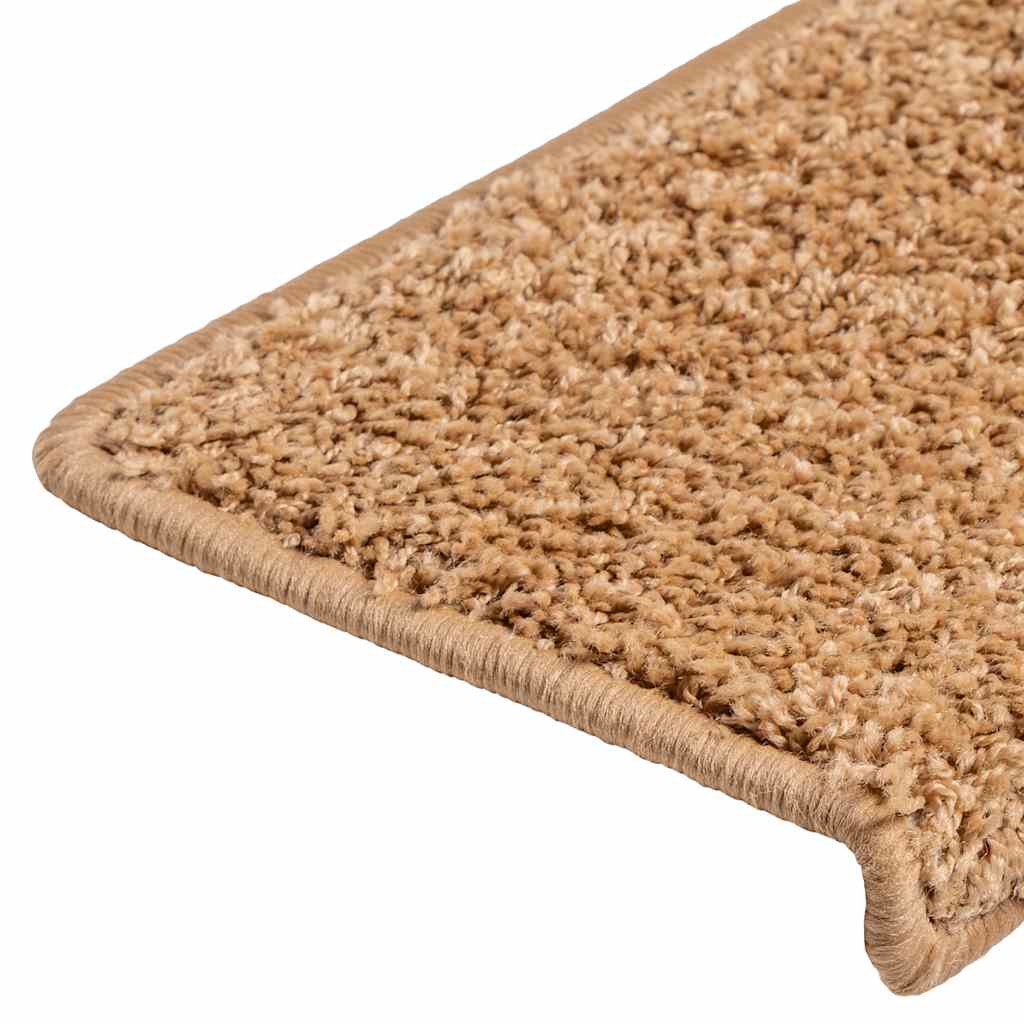 Stufenmatten 15 Stk. 65x21x4 cm Grau Rechteckiger Rand