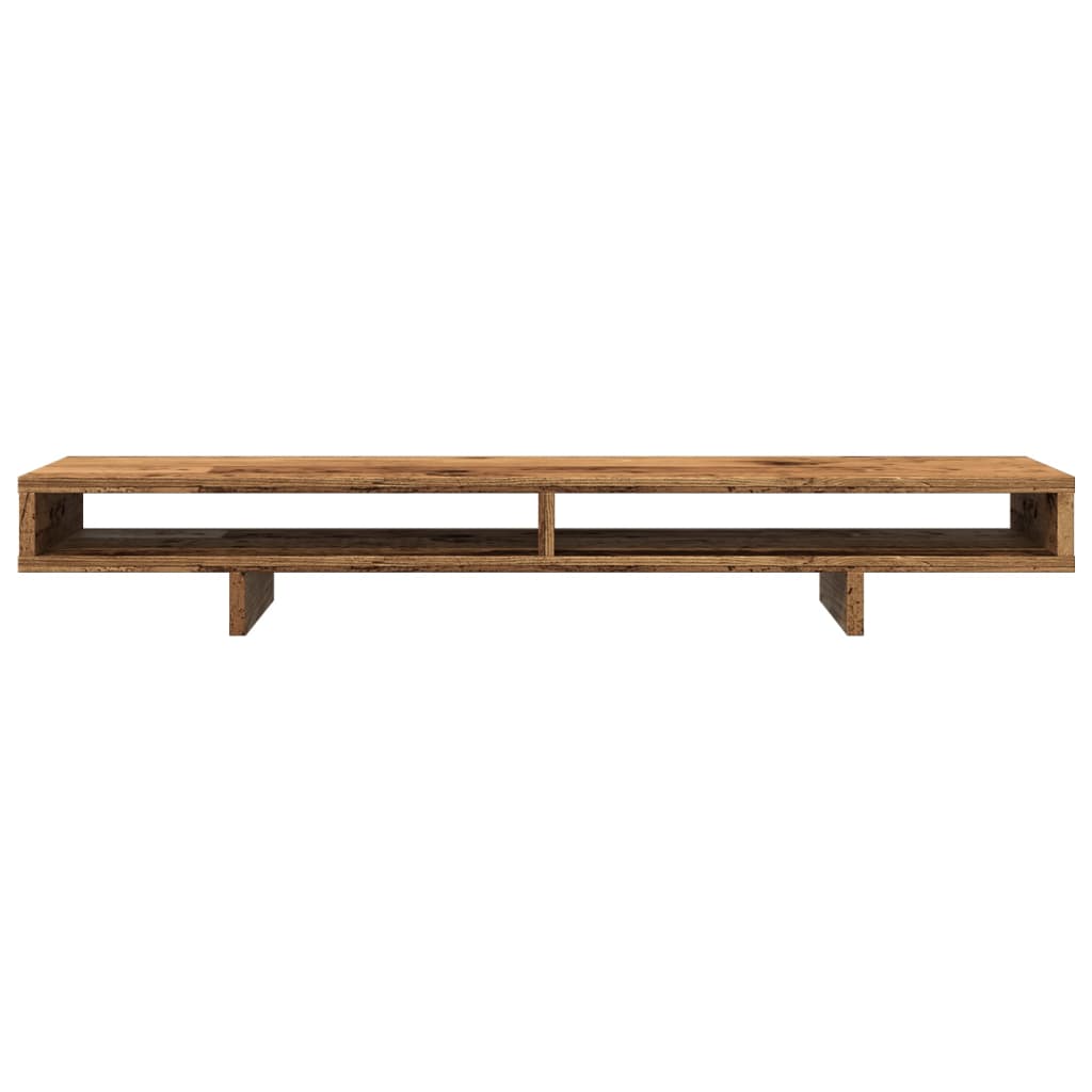 Monitor Halterung Schwarz 100 x 27 x 15 cm Holzwerkstoff
