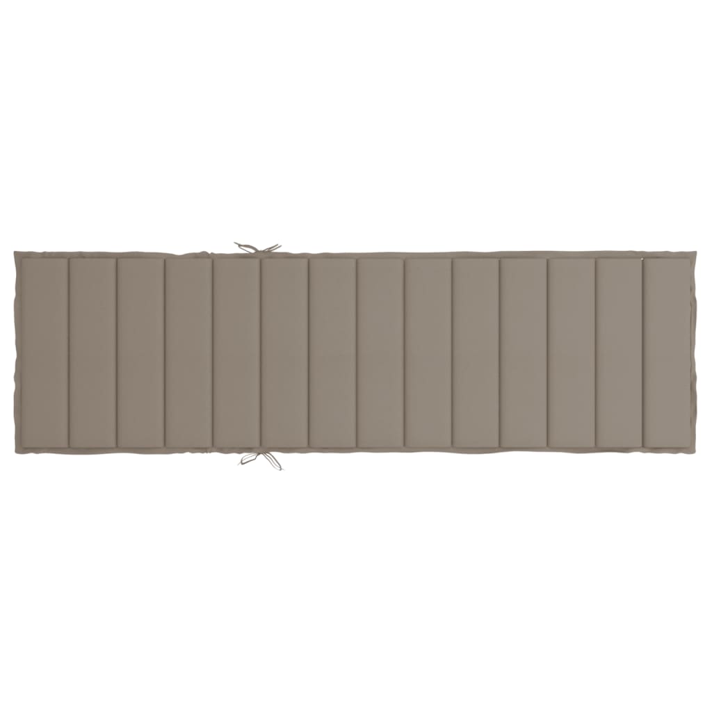 Liege-Kissen Blatt Blattmuster 200 x 70 x 3 cm Oxford-Stoff