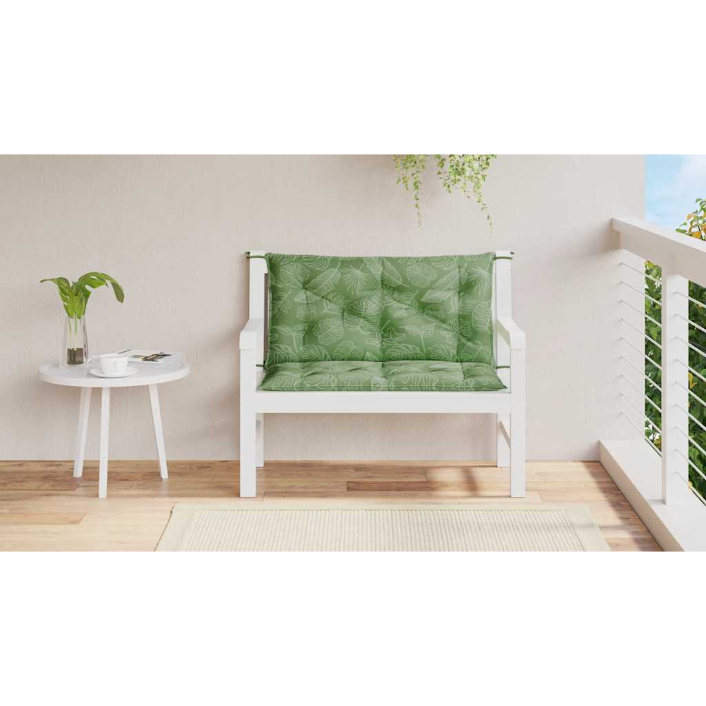 Gartenbank-Auflage Anthrazit 100x(50+50)x7 cm Oxford-Gewebe