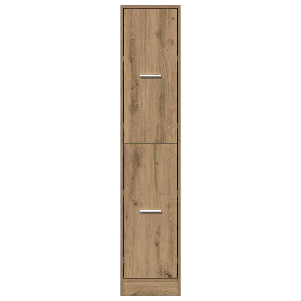 Apothekerschrank Weiß 30 x 41 x 174,5 cm Holzwerkstoff