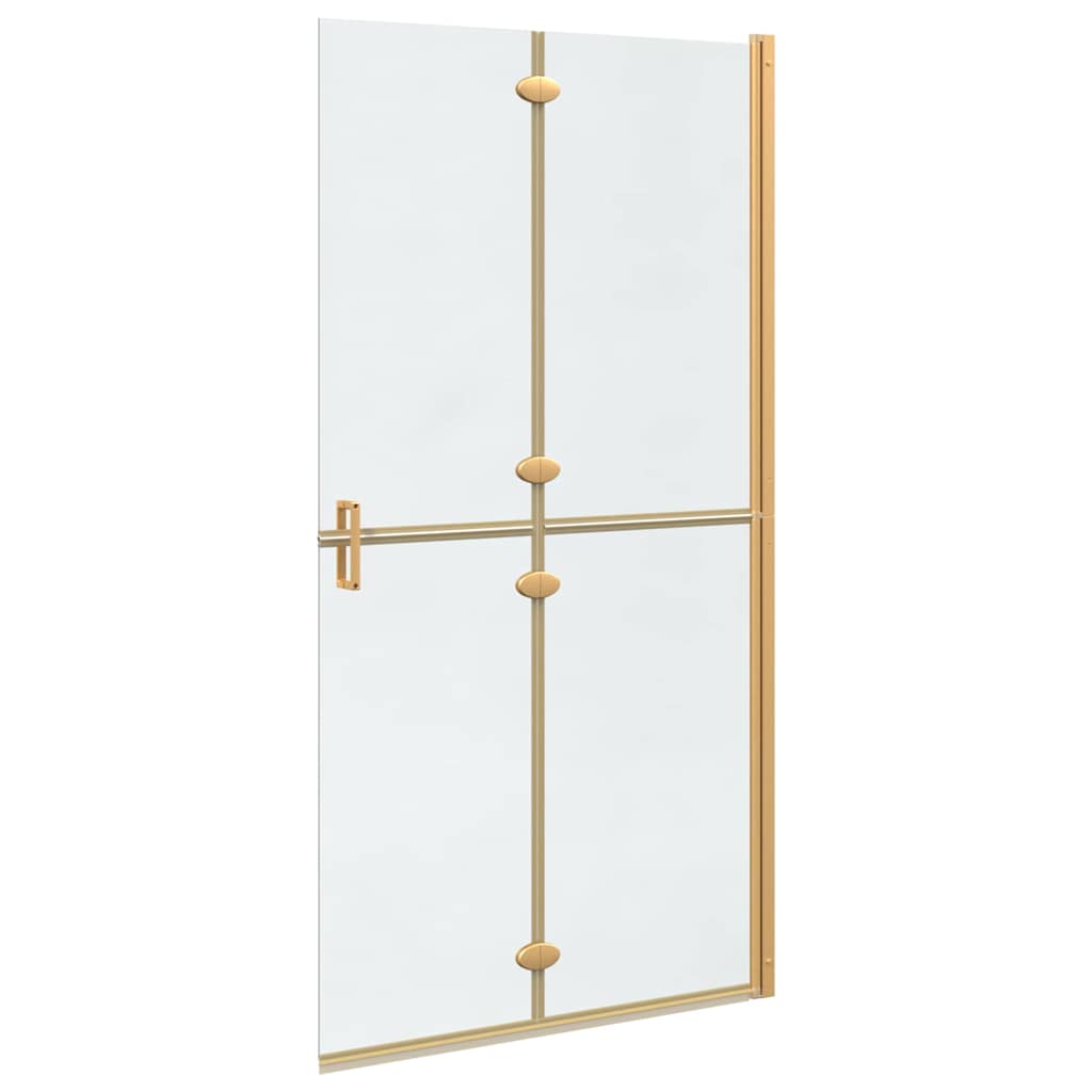Faltbare begehbare Duschwand Transparentes ESG Glas 70x190 cm