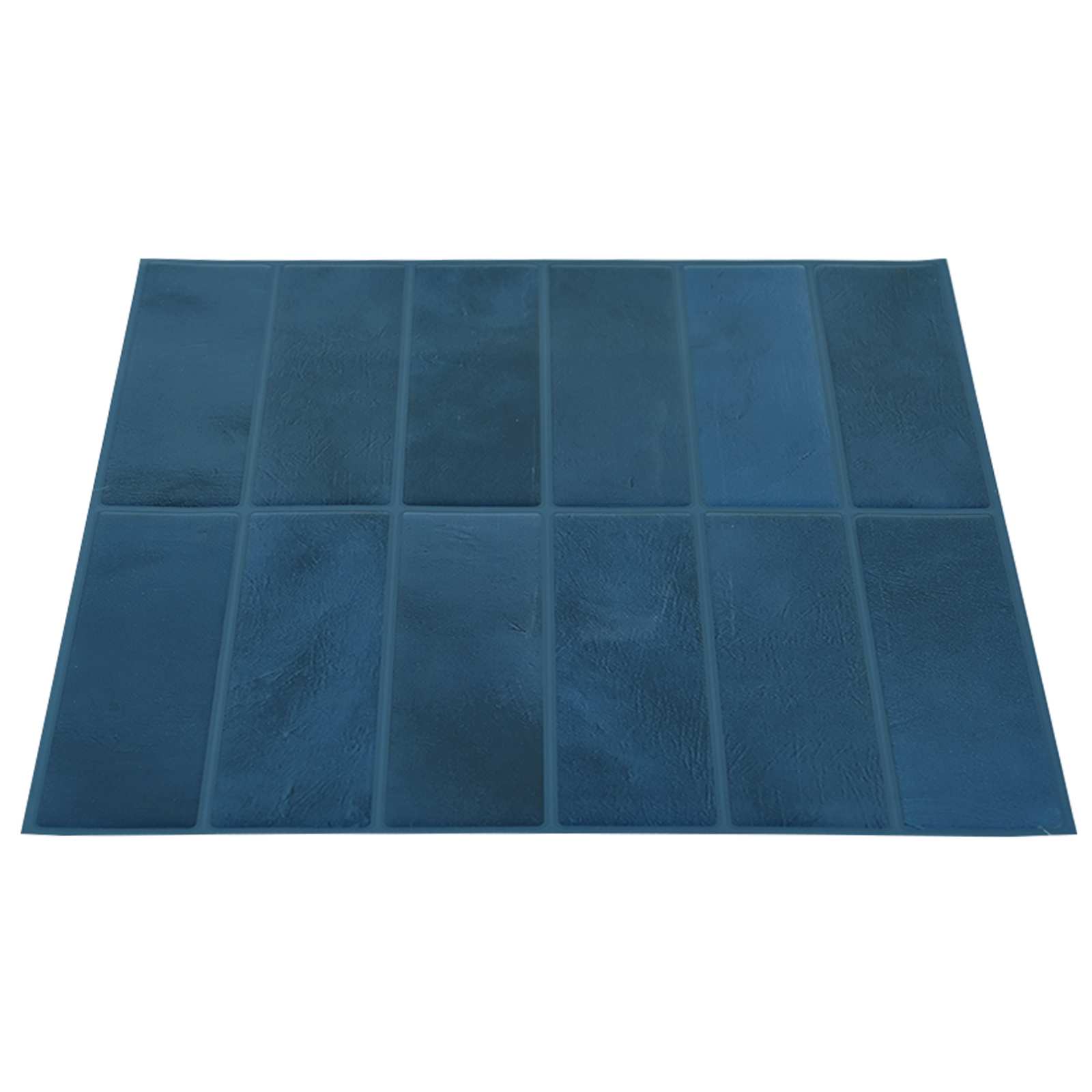 Rechteckige Fliese 10 pcs Dunkelgrün 29 x 23 x 0,08 cm