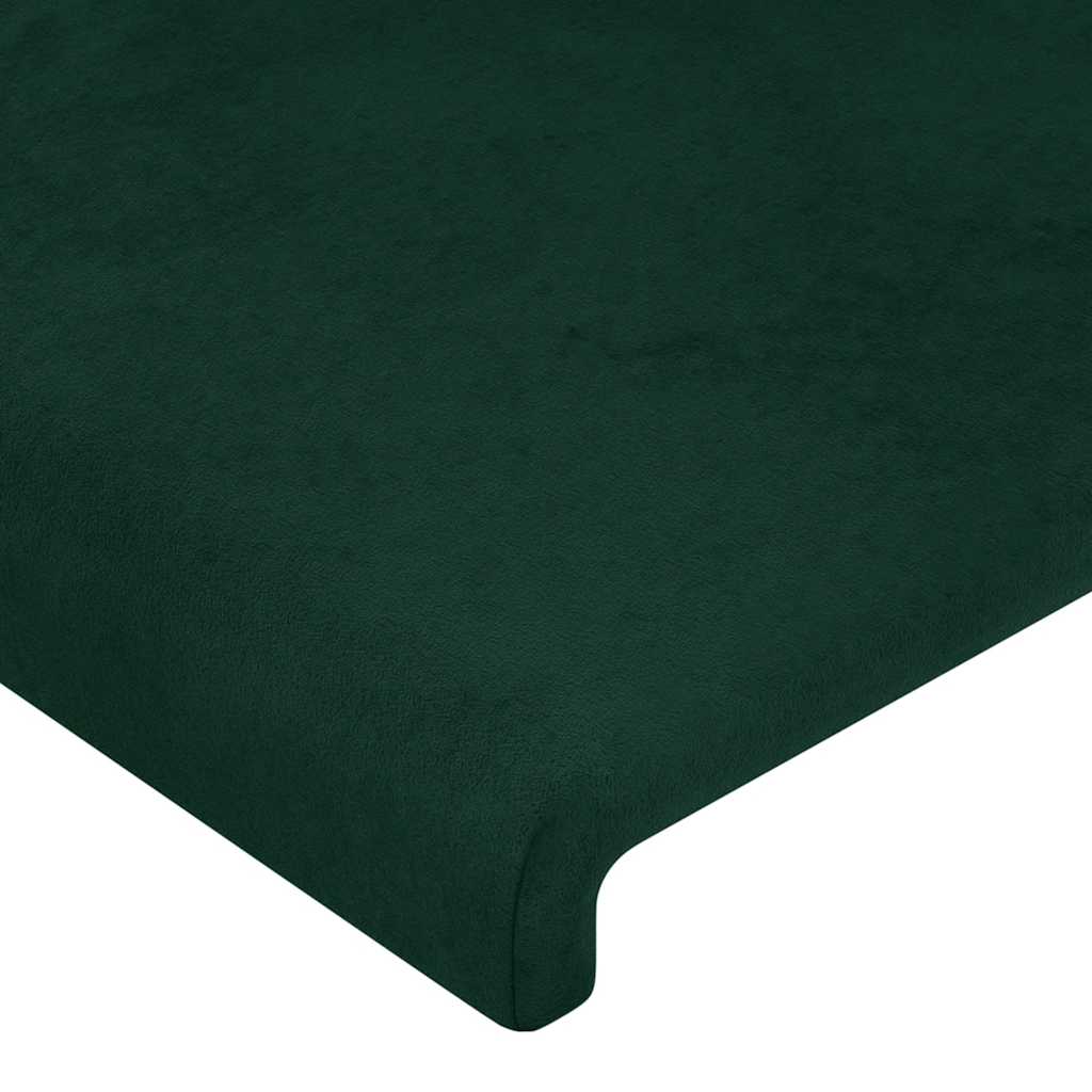 Kopfteil Hellgrau 80x5x118/128 cm Samt