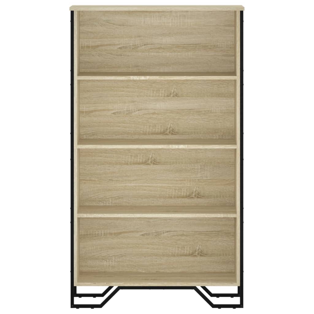 Bücherregal Schwarz 80x31x169 cm Holzwerkstoff