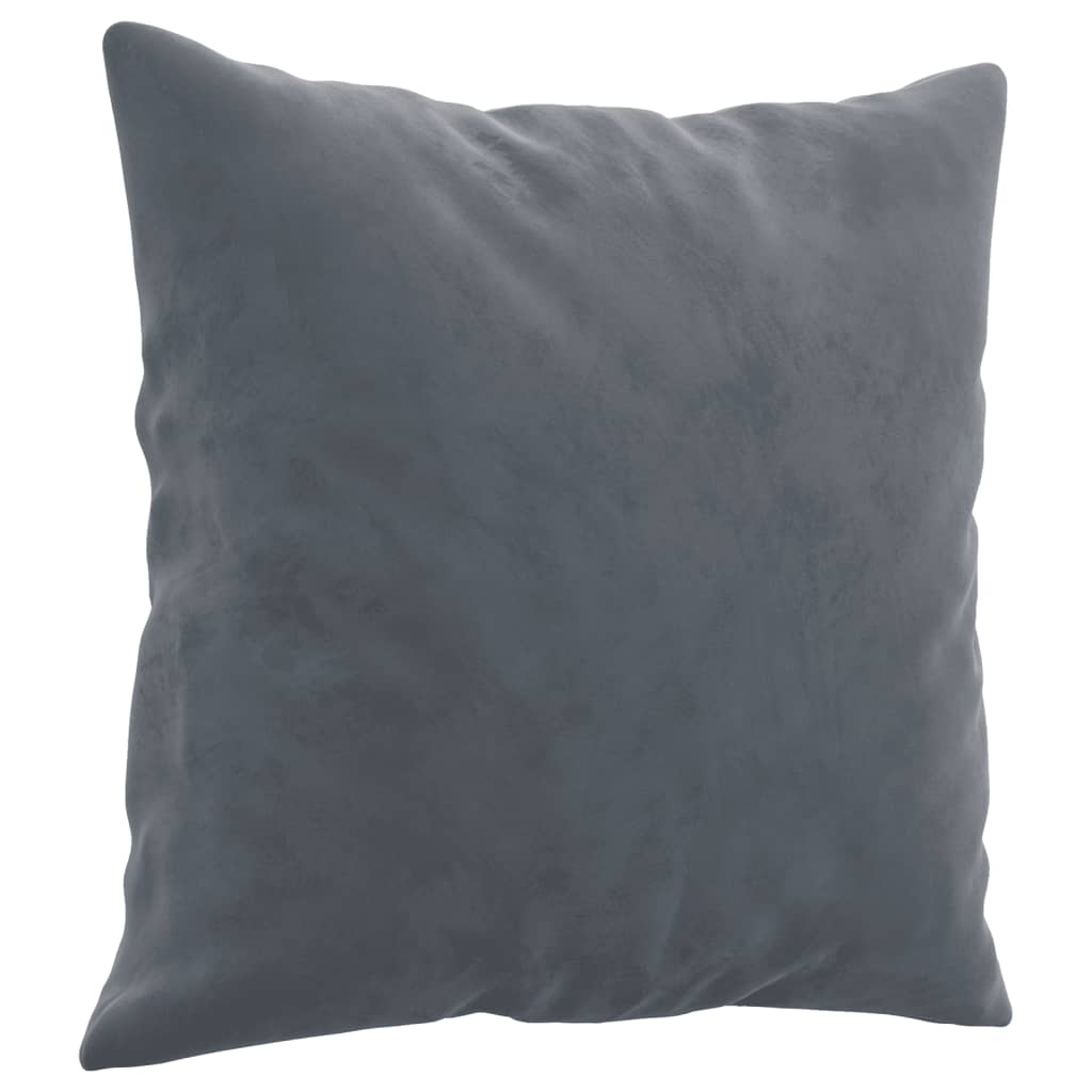 2-Sitzer-Sofa mit Zierkissen Dunkelgrün 120 cm Samt