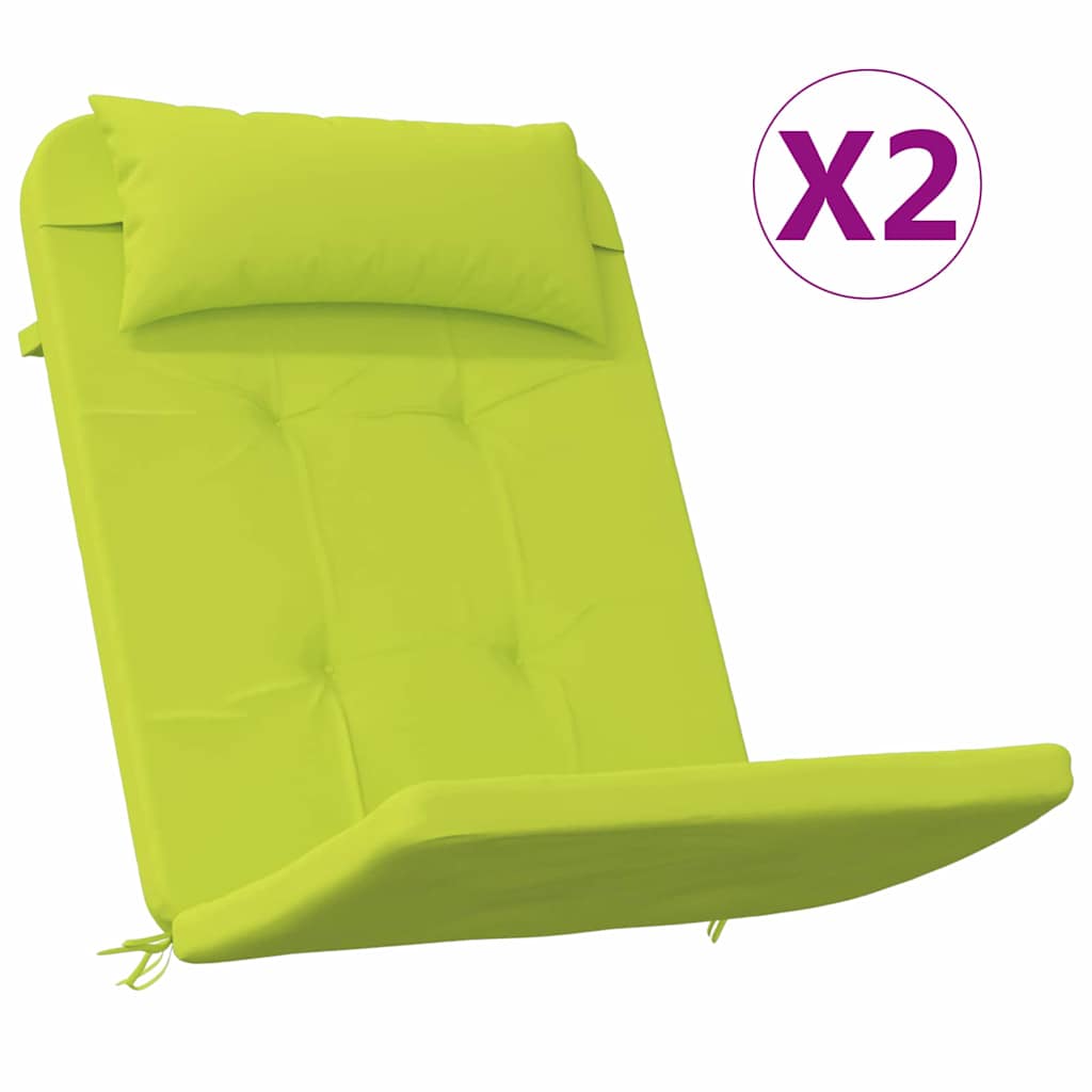 Adirondack-Auflagen 2 Stk. Hellblau Oxford-Gewebe