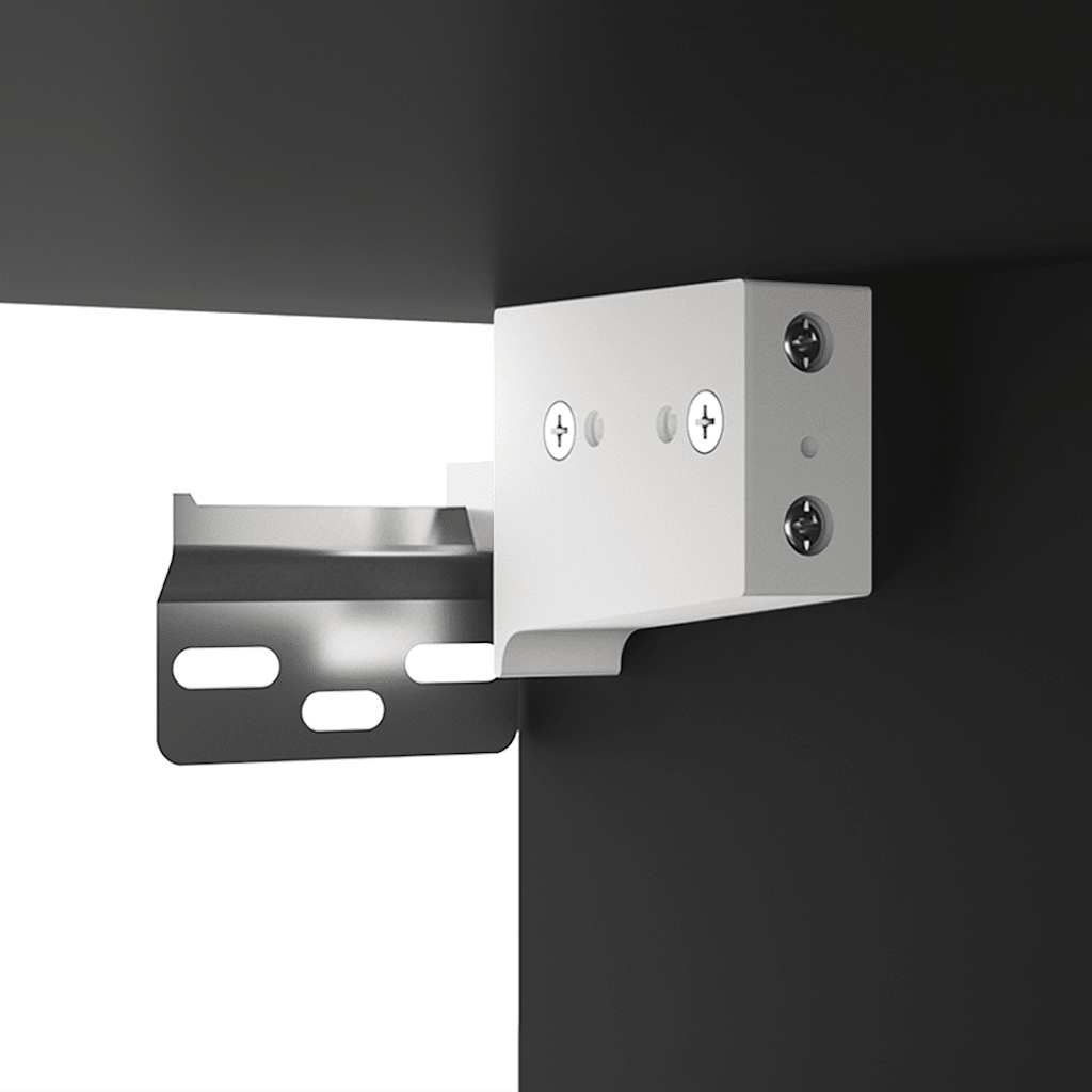 Hängeschrank Weiß 69,5x32,5x90 cm