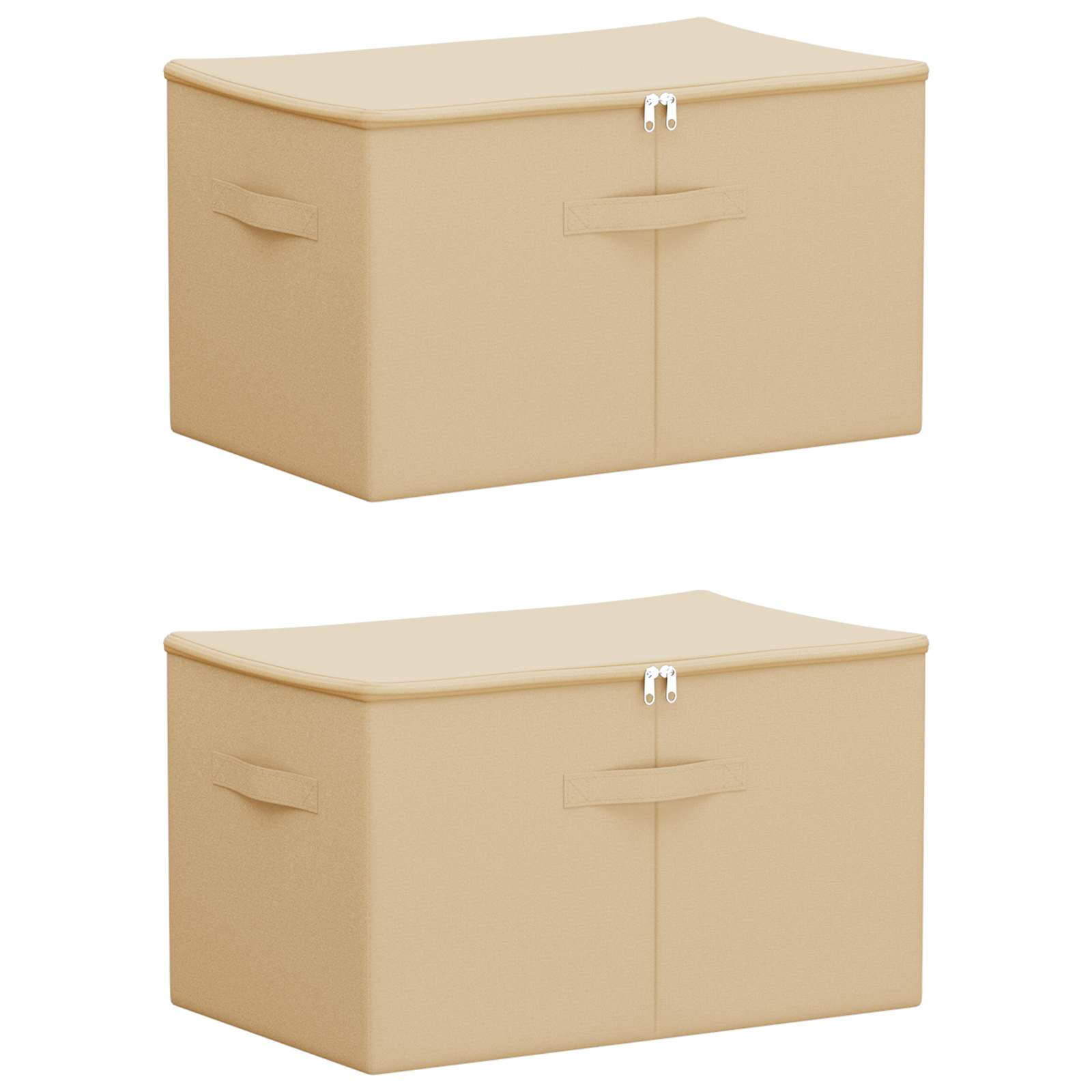 Aufbewahrungsbox Stoff 50x30x25 cm Anthrazit