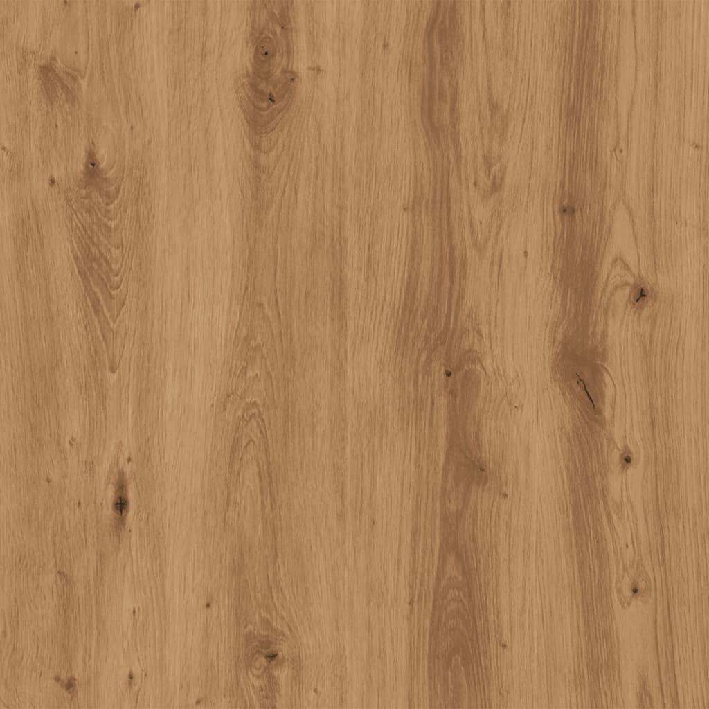Bartisch Schwarz Eichen-Optik 102 x 50 x 103,5 cm Holzwerkstoff