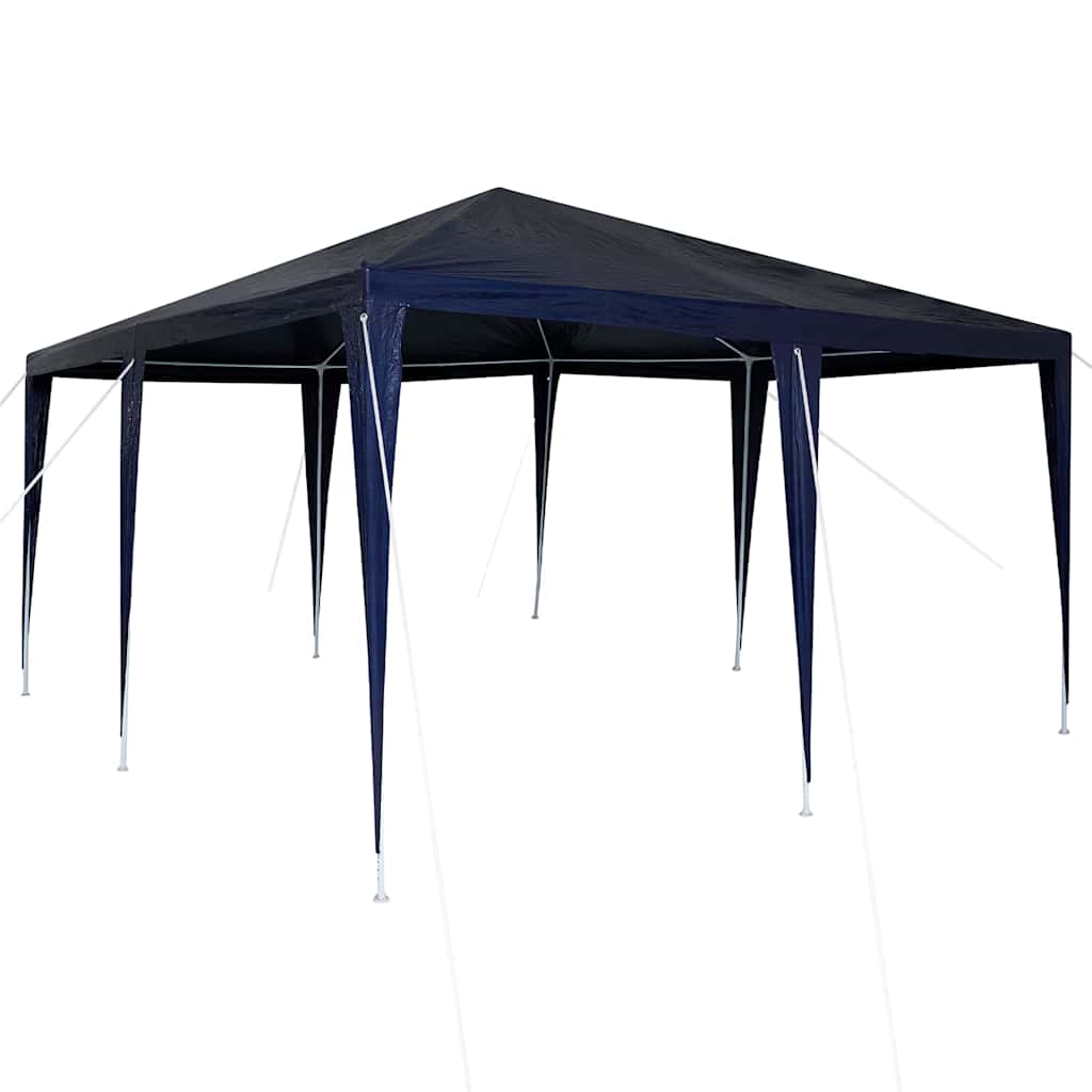 Party-Zelt Weiß 400 x 400 x 266 cm Polyethylen und Stahl