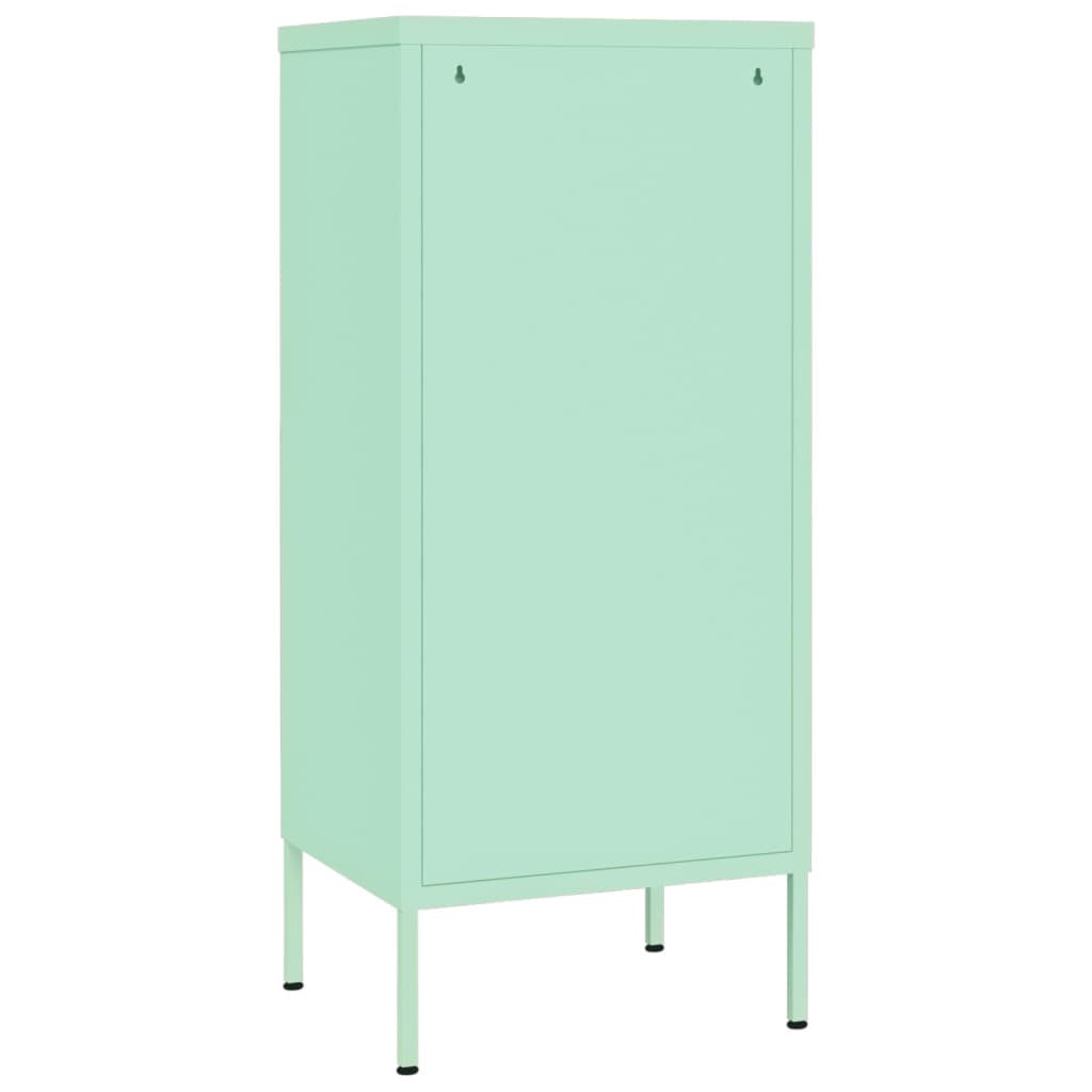 Lagerschrank Olivgrün 42,5x35x101,5 cm Stahl