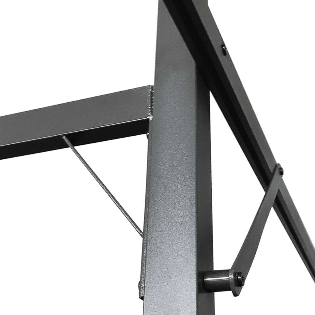Pergola mit Schiebedach Creme 295x292x230 cm
