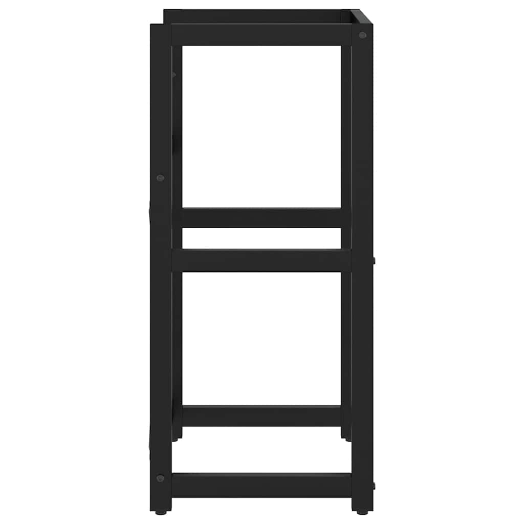 Badezimmer Waschtischgestell Weiß 40x38x83 cm Eisen