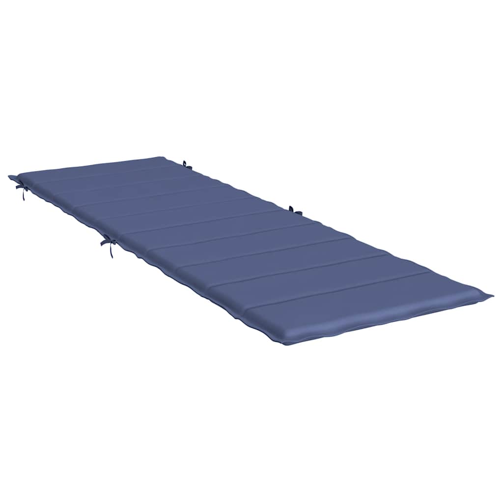 Sonnenliegen-Auflage Grau 186x58x4 cm Oxford-Gewebe