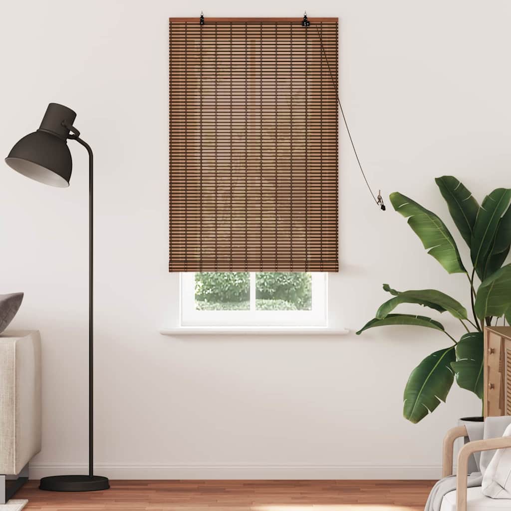Rollo Braun 60 x 160 cm Bambus