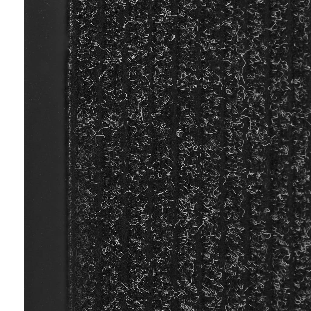 Fußmatte Gestreift Grau 60x80 cm