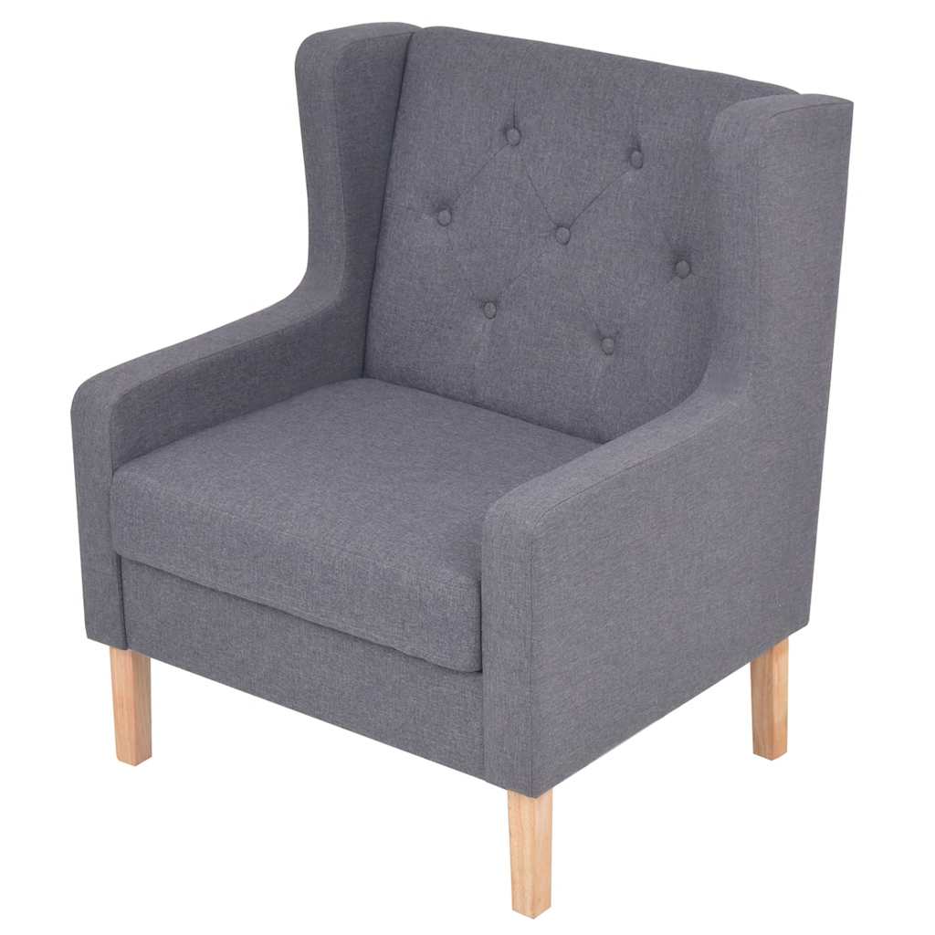 2-Sitzer Sofa Stoff Cremeweiß