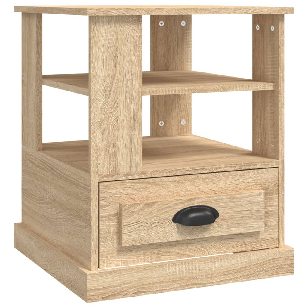 Beistelltisch Weiß 50x50x60 cm Holzwerkstoff
