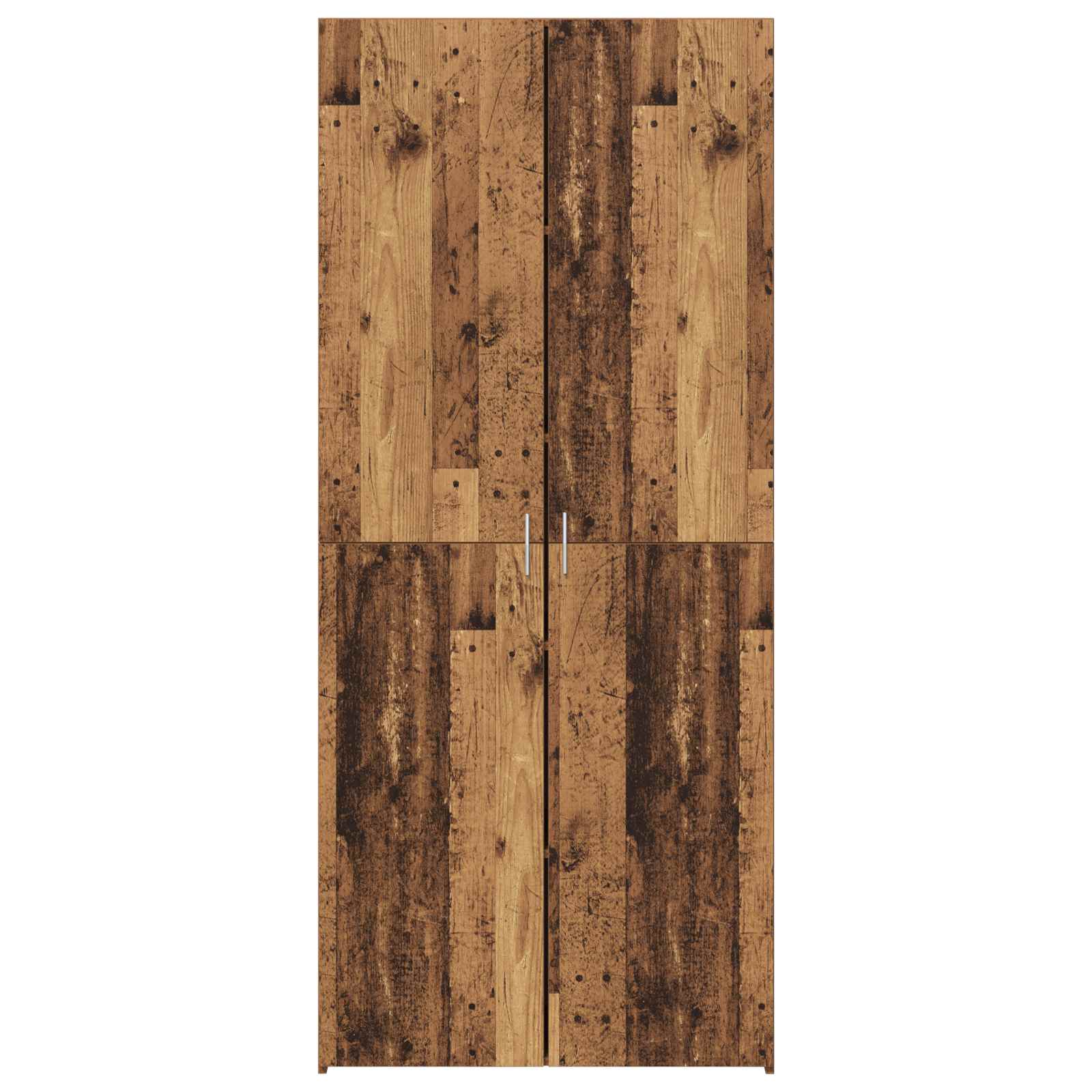 Highboard 2 pcs Artisan-Eiche 80 x 42 x 185 cm