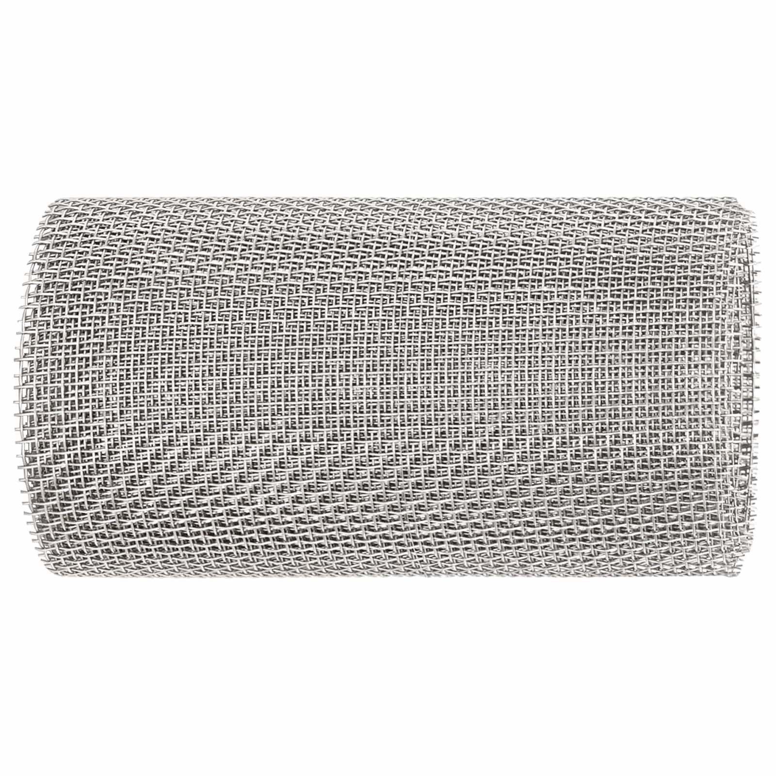 Mesh Bildschirm 20 x 500 cm 20 Mesh Edelstahl 201 Silber