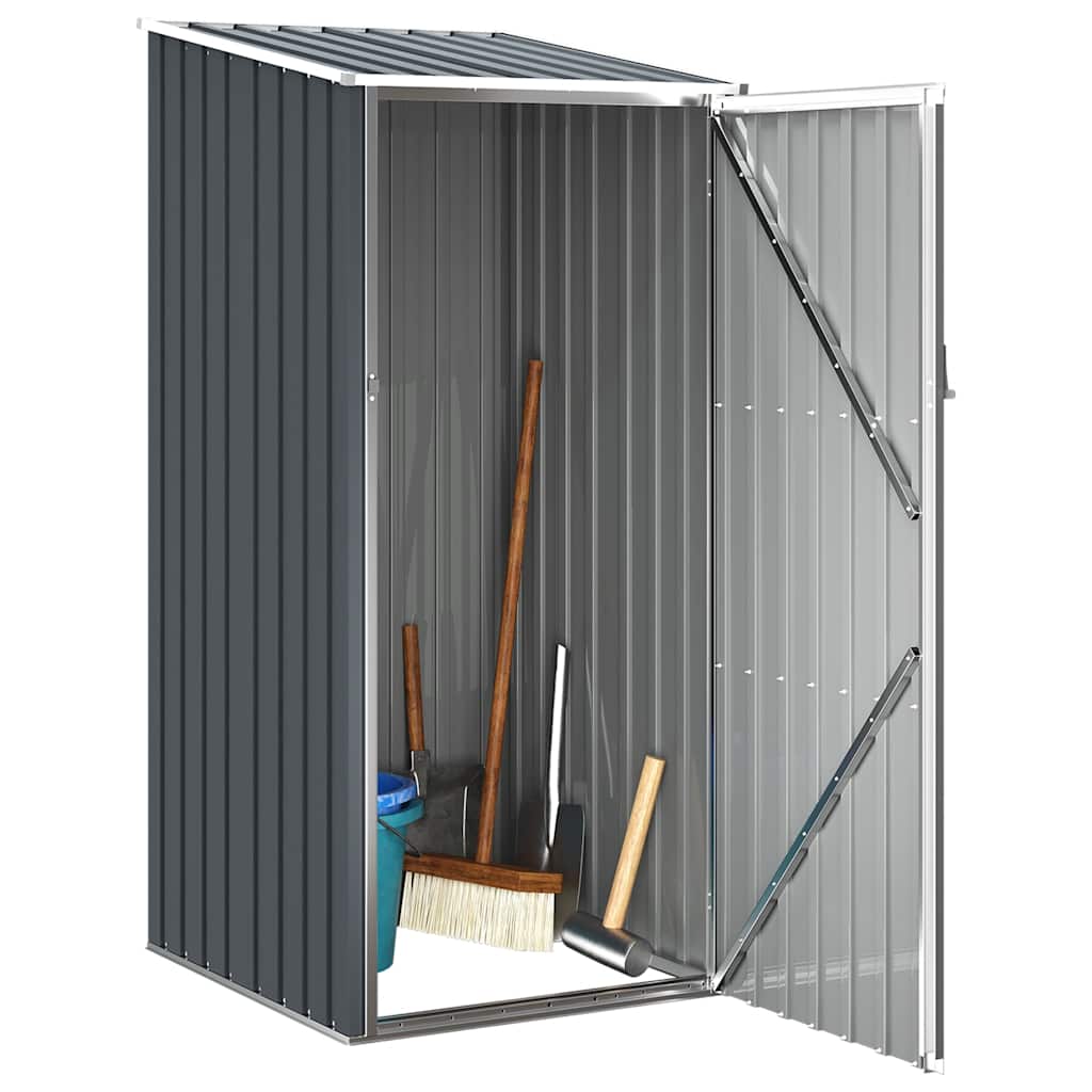 Gerätehaus Grün 87x98x159 cm Verzinkter Stahl