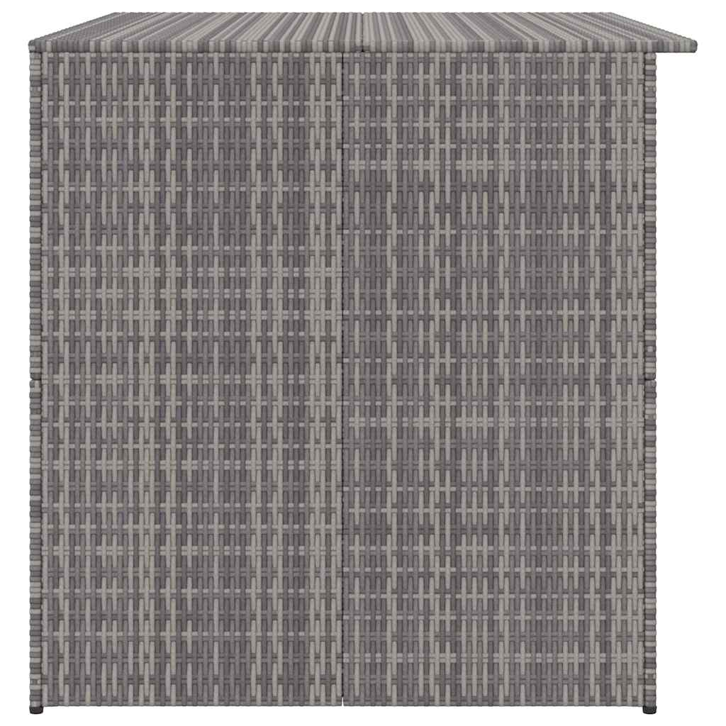 Garden-Auflagenbox Schwarz 150x100x100 cm Poly Rattan