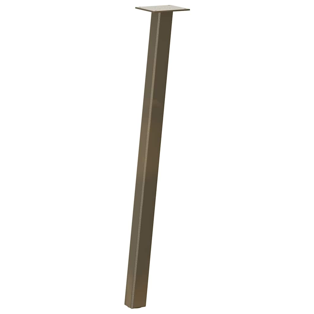 Couchtischbeine 4 Stk. Schwarz 30 cm Stahl
