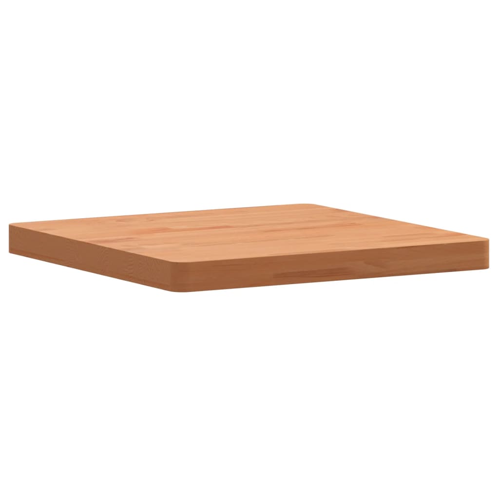 Tischplatte Ø30x1,5 cm Rund Massivholz Buche