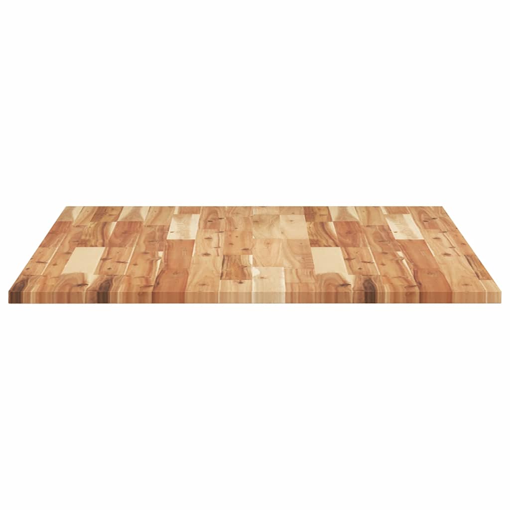 Tischplatte Rechteckig 60x50x2 cm Massivholz Akazie