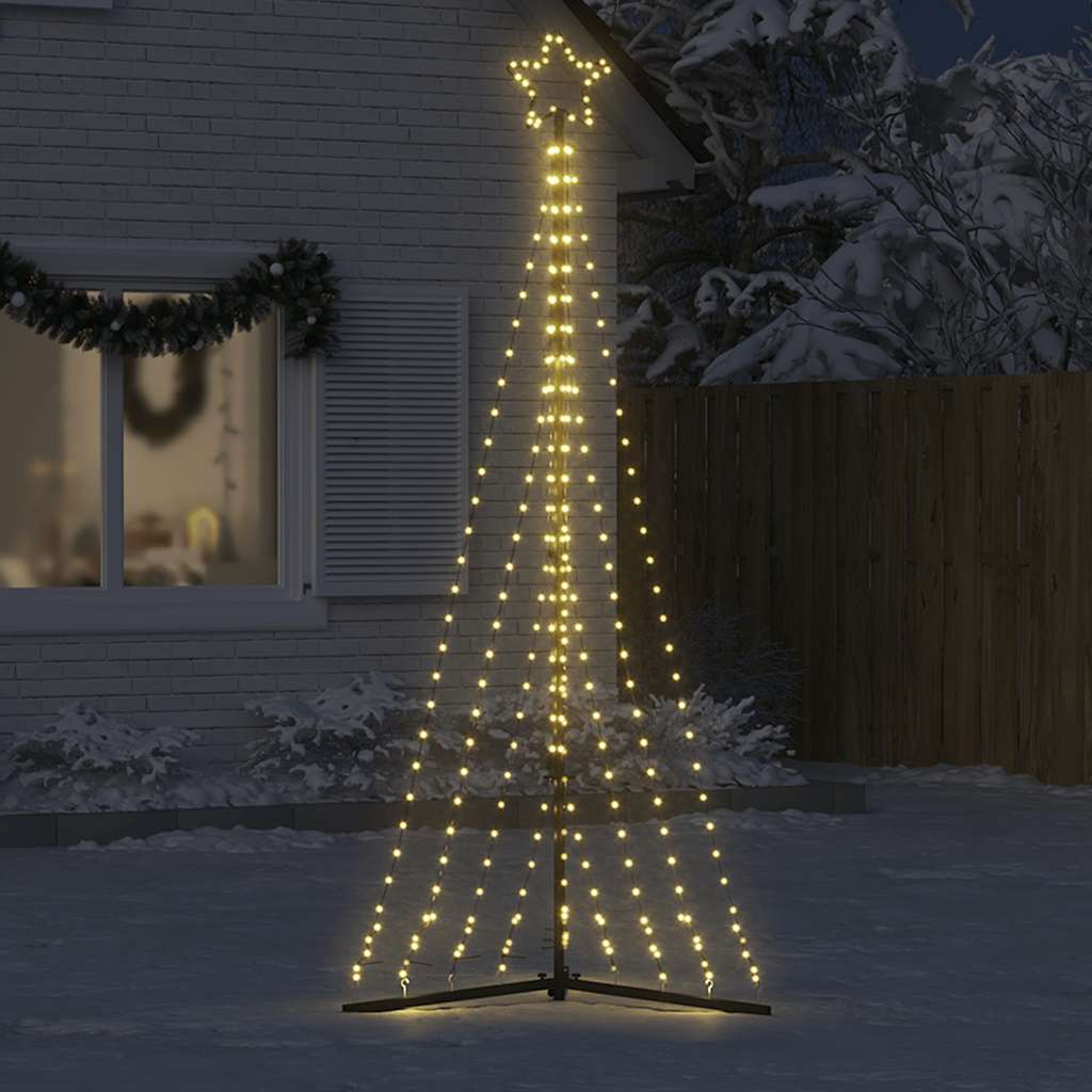 LED Weihnachtsbaum 339 LEDs Warmweiß 187 cm