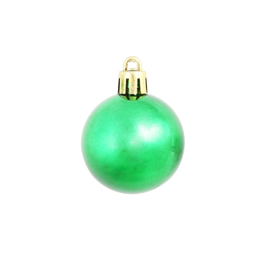 100-tlg. Weihnachtskugel-Set Weiß