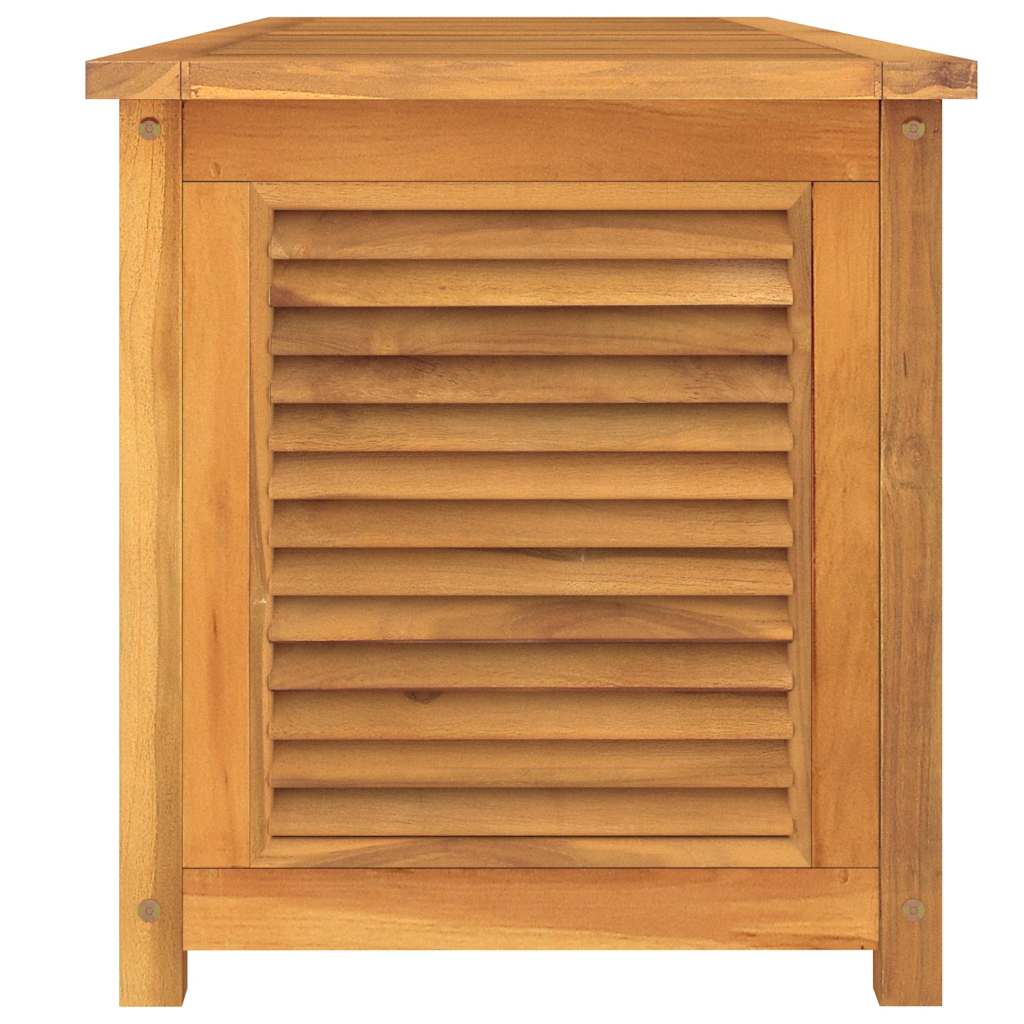 Gartenbox mit Beutel 60x50x58 cm Massivholz Teak
