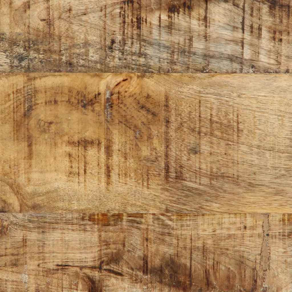 Nachttisch Braun und Schwarz 30 x 30 x 40 cm