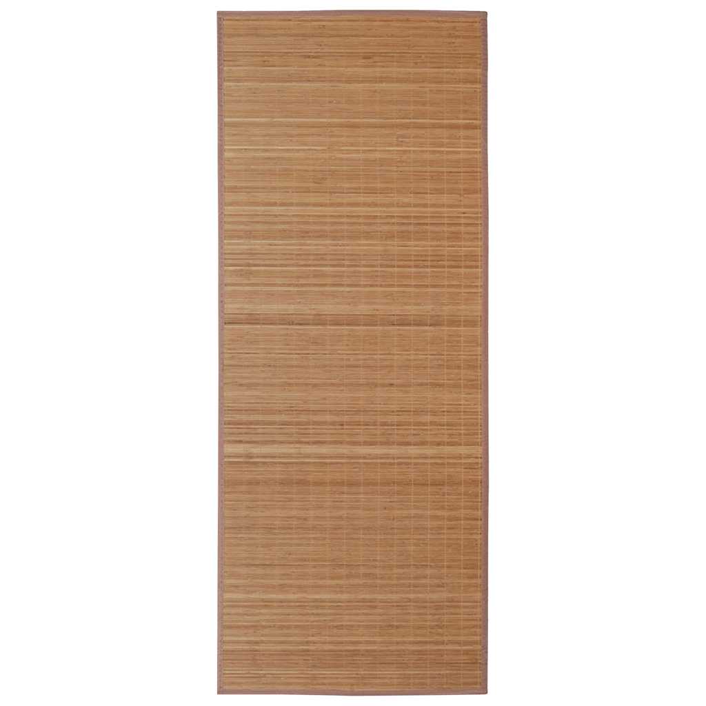 Teppich Bambus Natur Rechteckig 80x200 cm