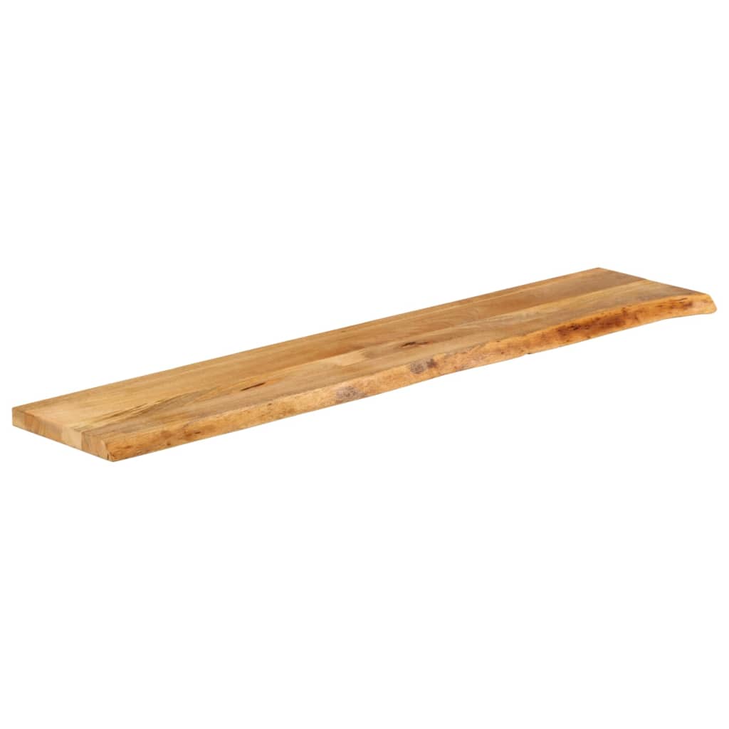 Wandregal 40x20x2,5 cm Rechteckig Massivholz Akazie Baumkante