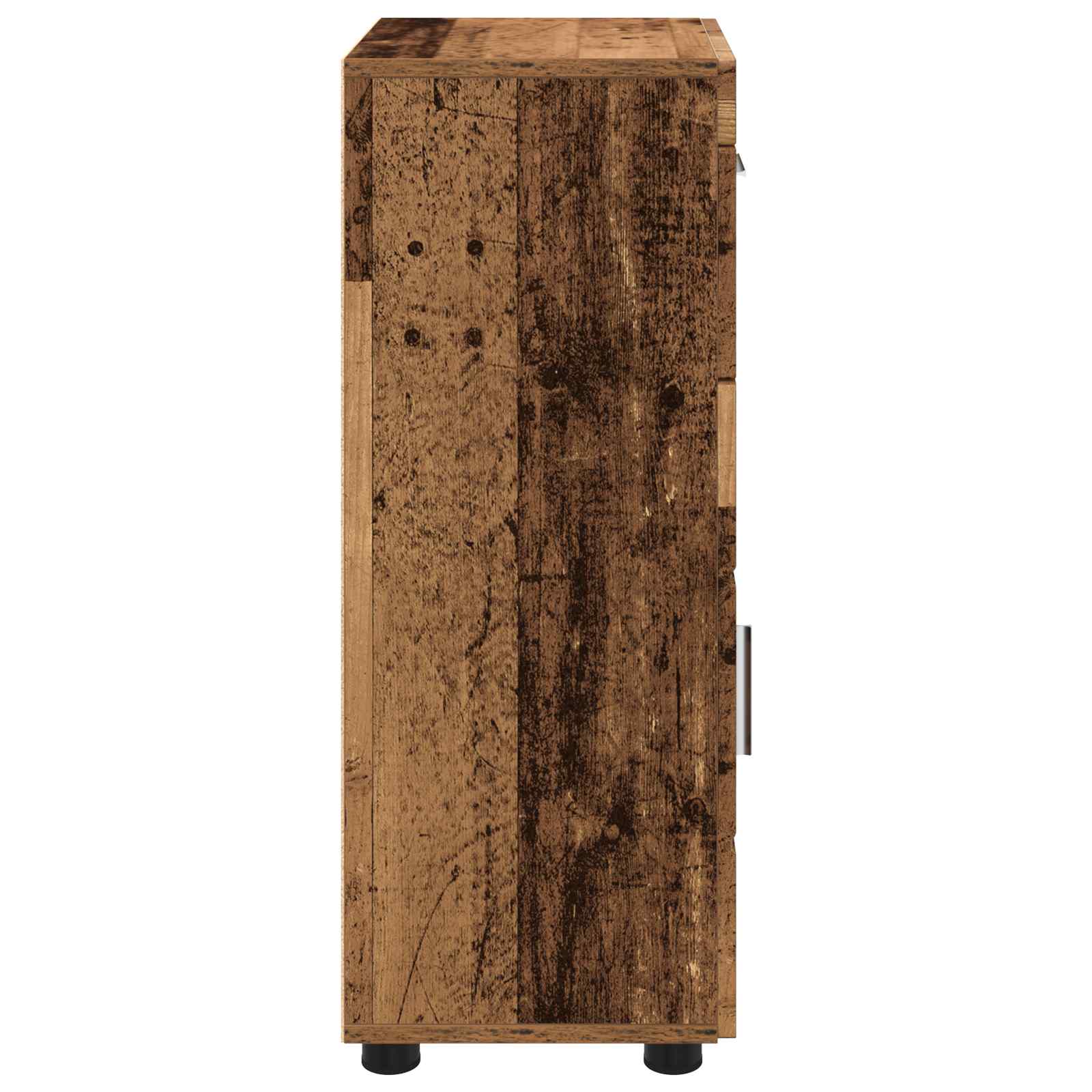 Badezimmermöbel-Set TULUM 2 pcs Weiß 60 x 34 x 63 cm