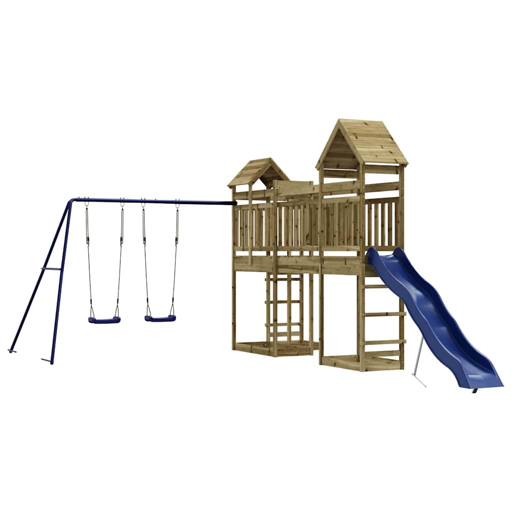 Spielturm Massivholz Douglasie