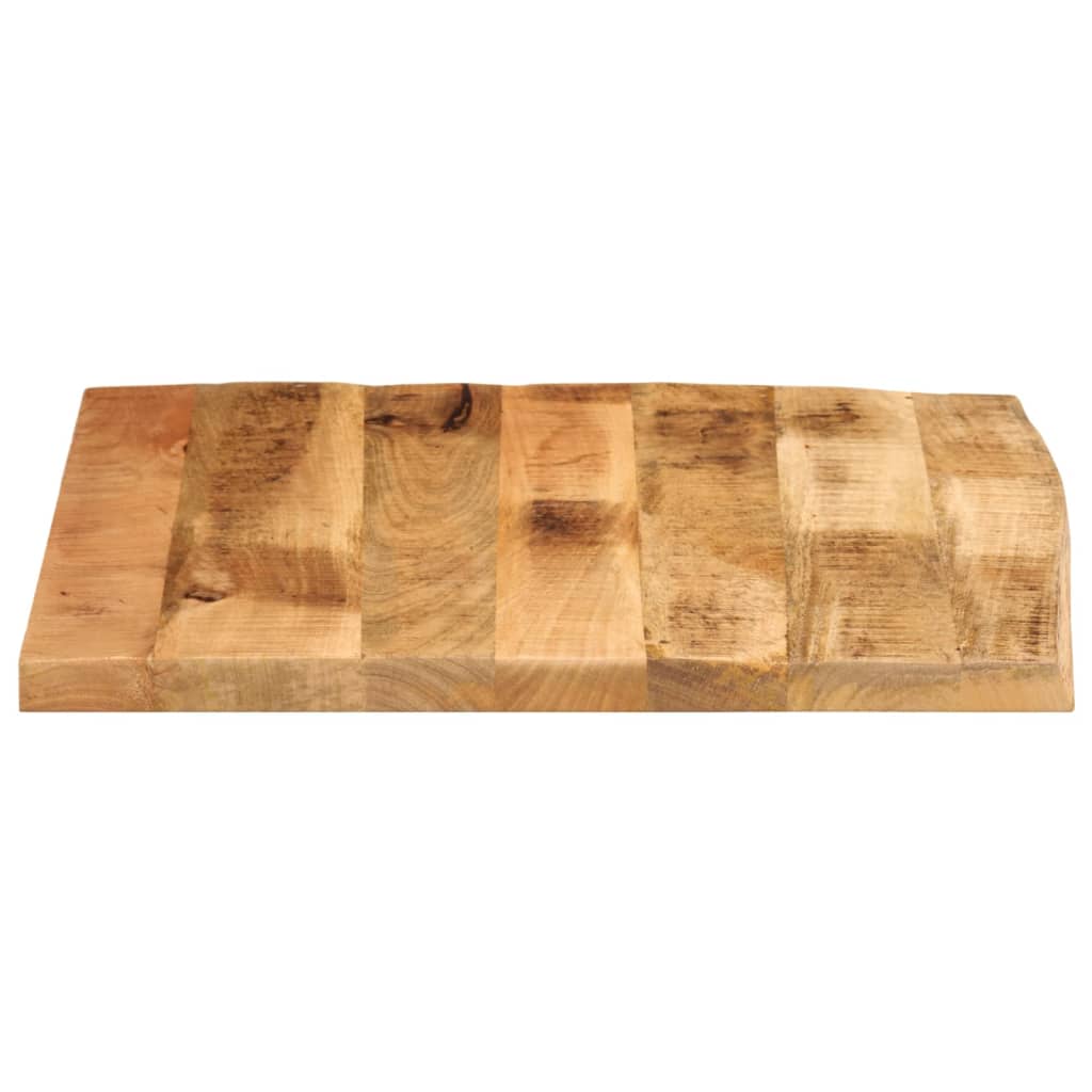 Wandregal 40x20x2,5 cm Rechteckig Massivholz Akazie Baumkante