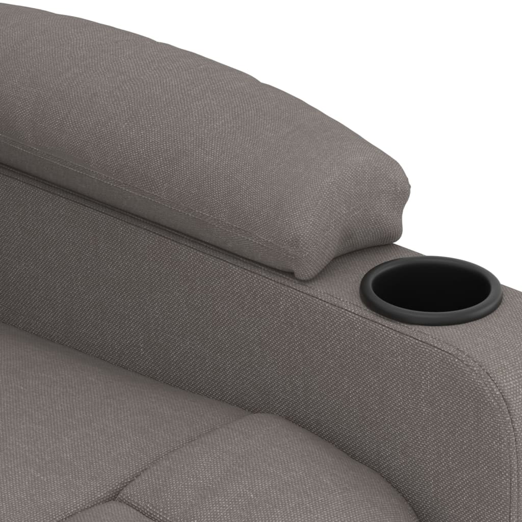 Relaxsessel Elektrisch Braun Stoff