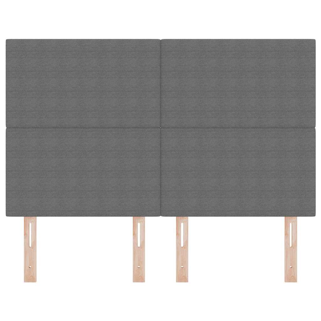Kopfteil Hellgrau 80 cm Cordstoff