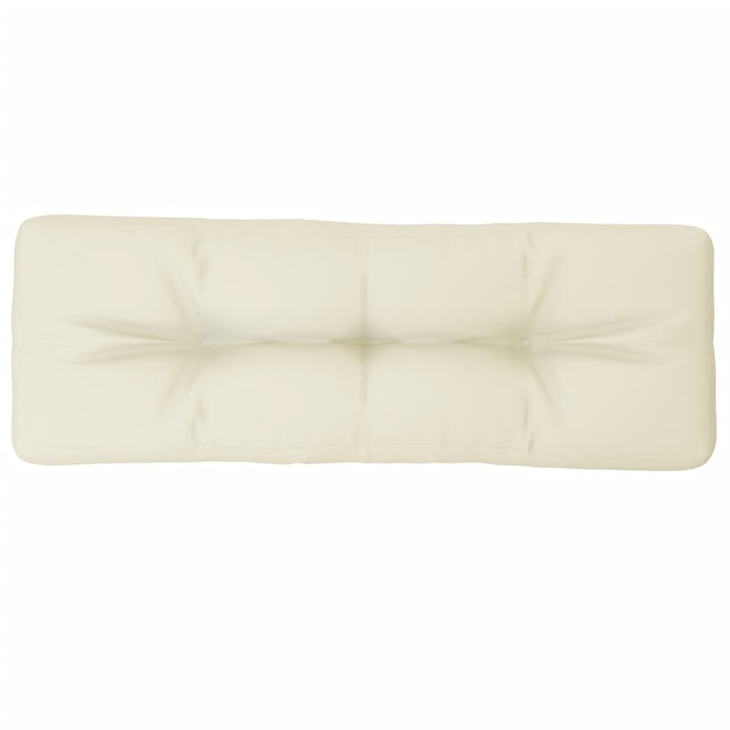 Palettenkissen Anthrazit 50x40x12 cm Stoff